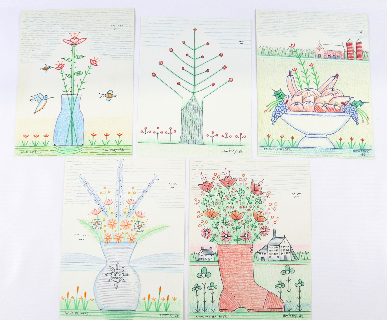 JACK SAVITSKY DRAWING LOT (1 of 4)