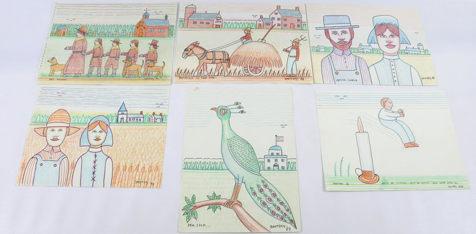 JACK SAVITSKY DRAWING LOT (1 of 4)