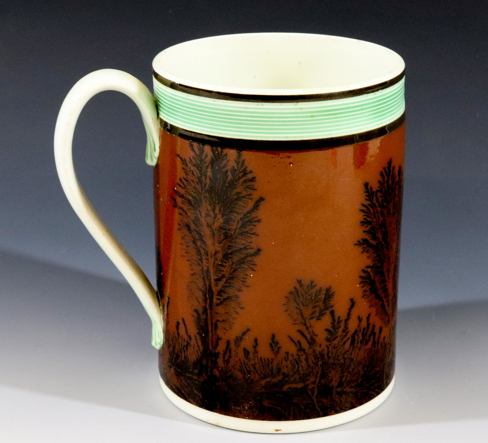 19TH CENTURY MOCHAWARE MUG (1 of 6)