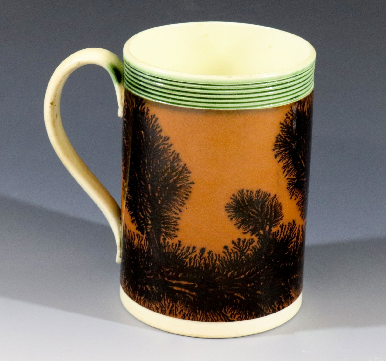 19TH CENTURY MOCHAWARE MUG (1 of 6)