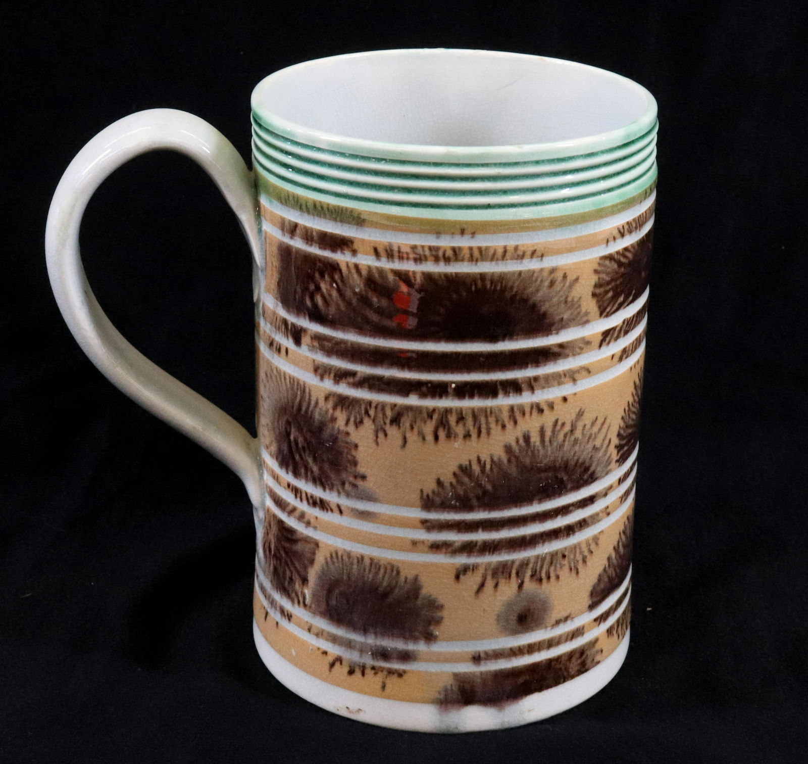 19TH CENTURY MOCHAWARE MUG (1 of 6)