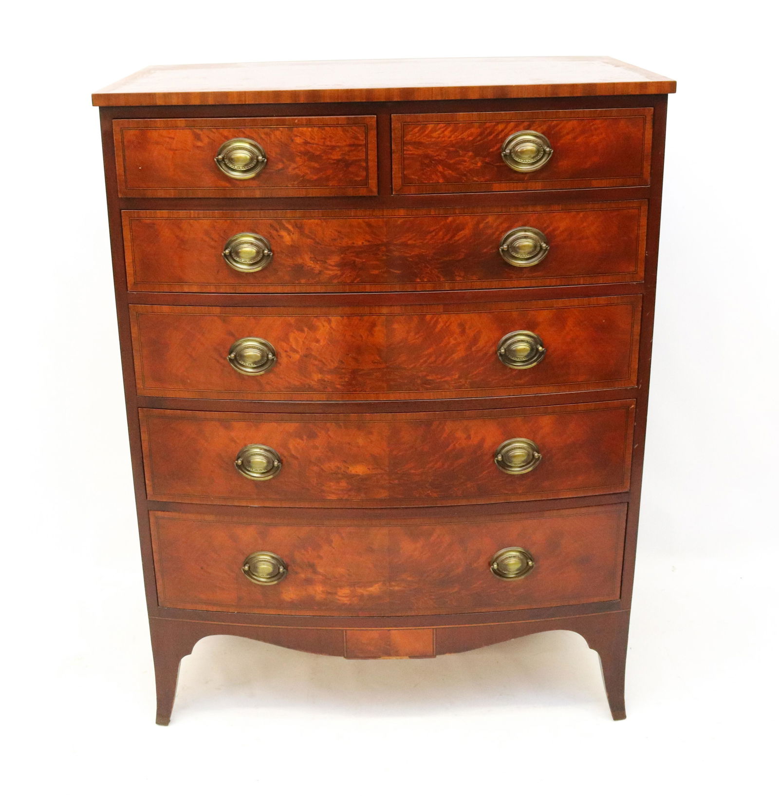 JOHN WIDDICOMB MAHOGANY DRESSER (1 of 7)