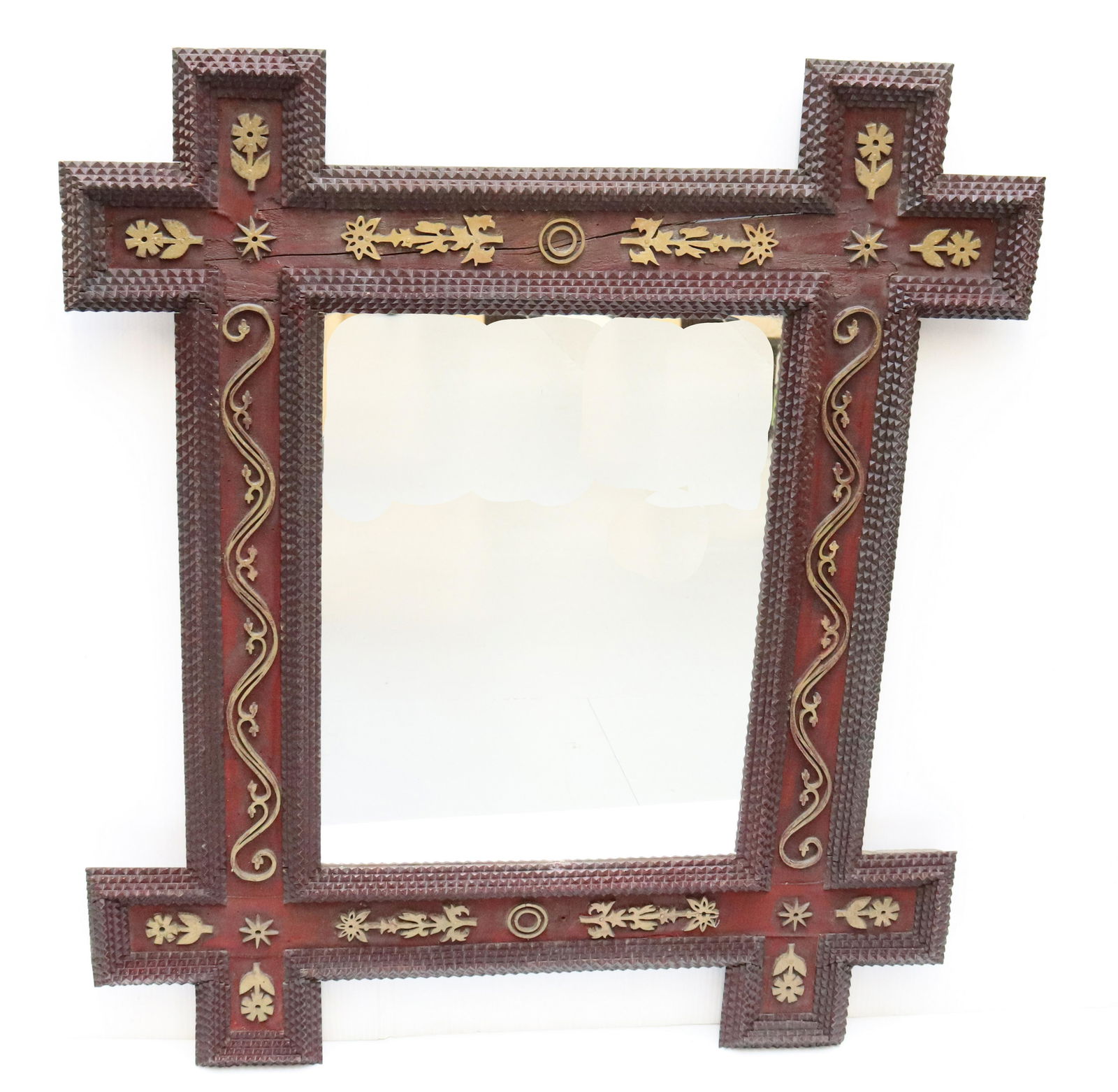 TRAMP ART MIRROR (1 of 3)