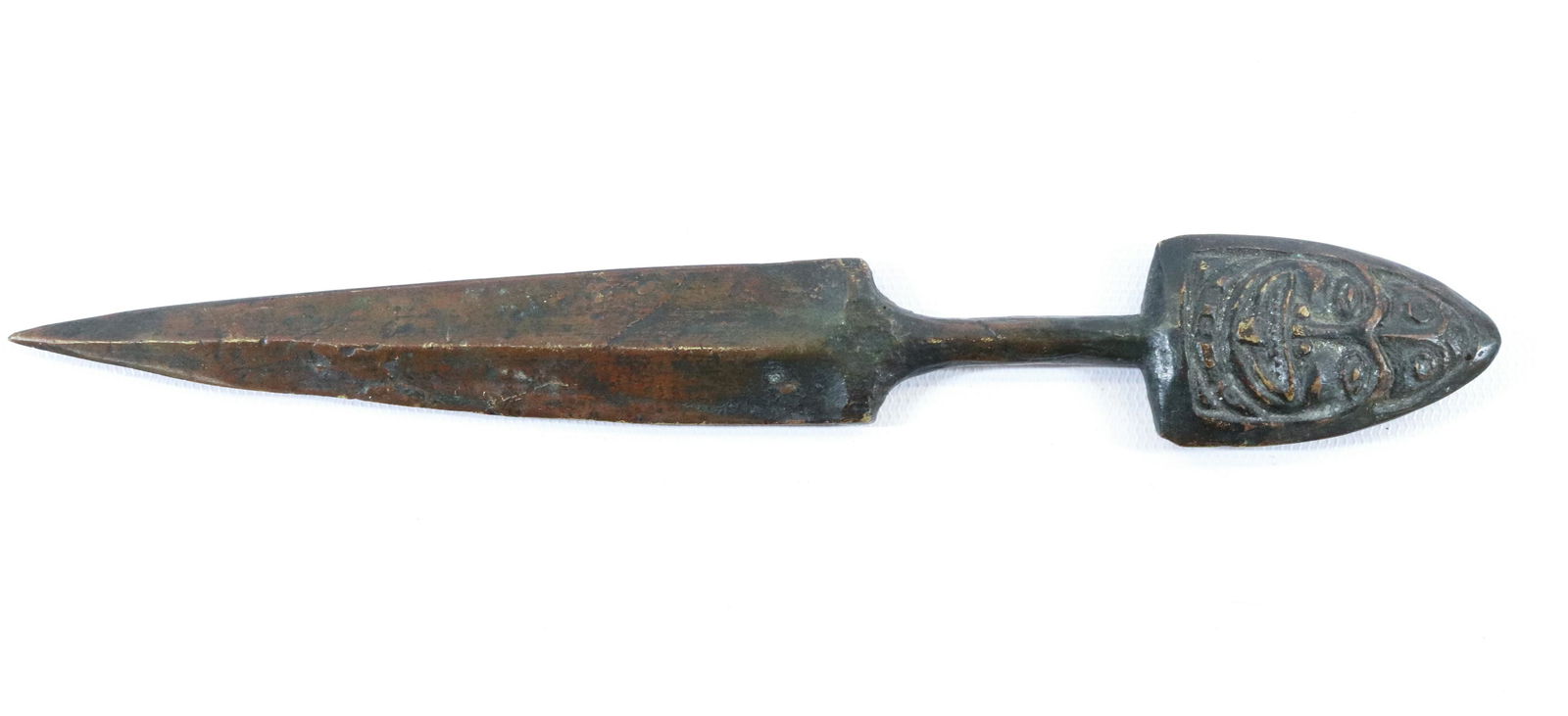 BRONZE TRIBAL DAGGER (1 of 4)