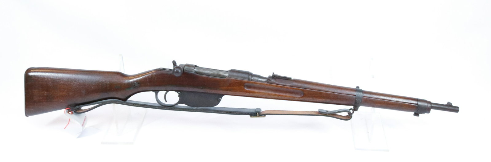 STEYR MODEL 95 MANNLICHER, CARBINE: 8X50MM, SERIAL# 2484P - ALL MATCHING NUMBERS - THIS GUN REQUIRES REGISTRATION Size: 21" BARREL Terms: Hartzell’s Auction Gallery will handle all Background Checks On-Site. Sunday April 3rd from 