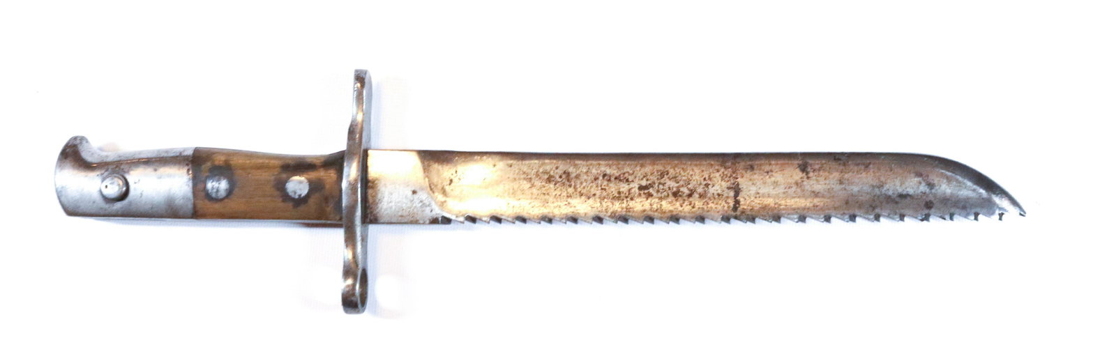 SAW TOOTH BAYONET: BLADE MARKED "H.S." SERIAL# 64003 Size: 15 1/8" L Terms: Hartzell’s Auction Gallery will handle all Background Checks On-Site. Sunday April 3rd from 9:00am till 2:00pm or Monday April 4th from 9