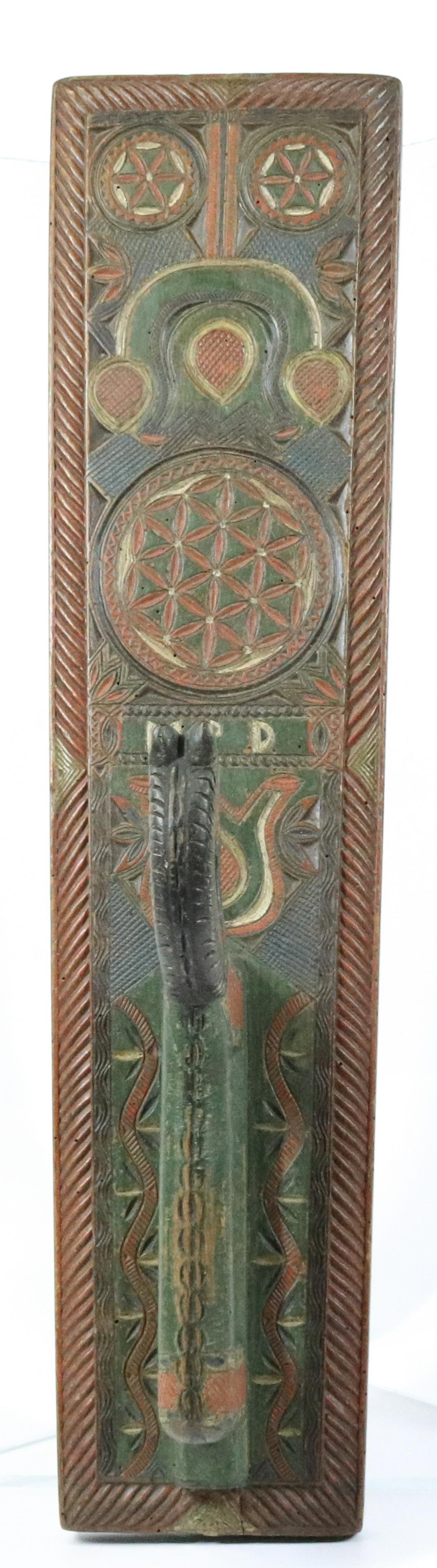 18th Century Carved Mangle Board (1 of 5)