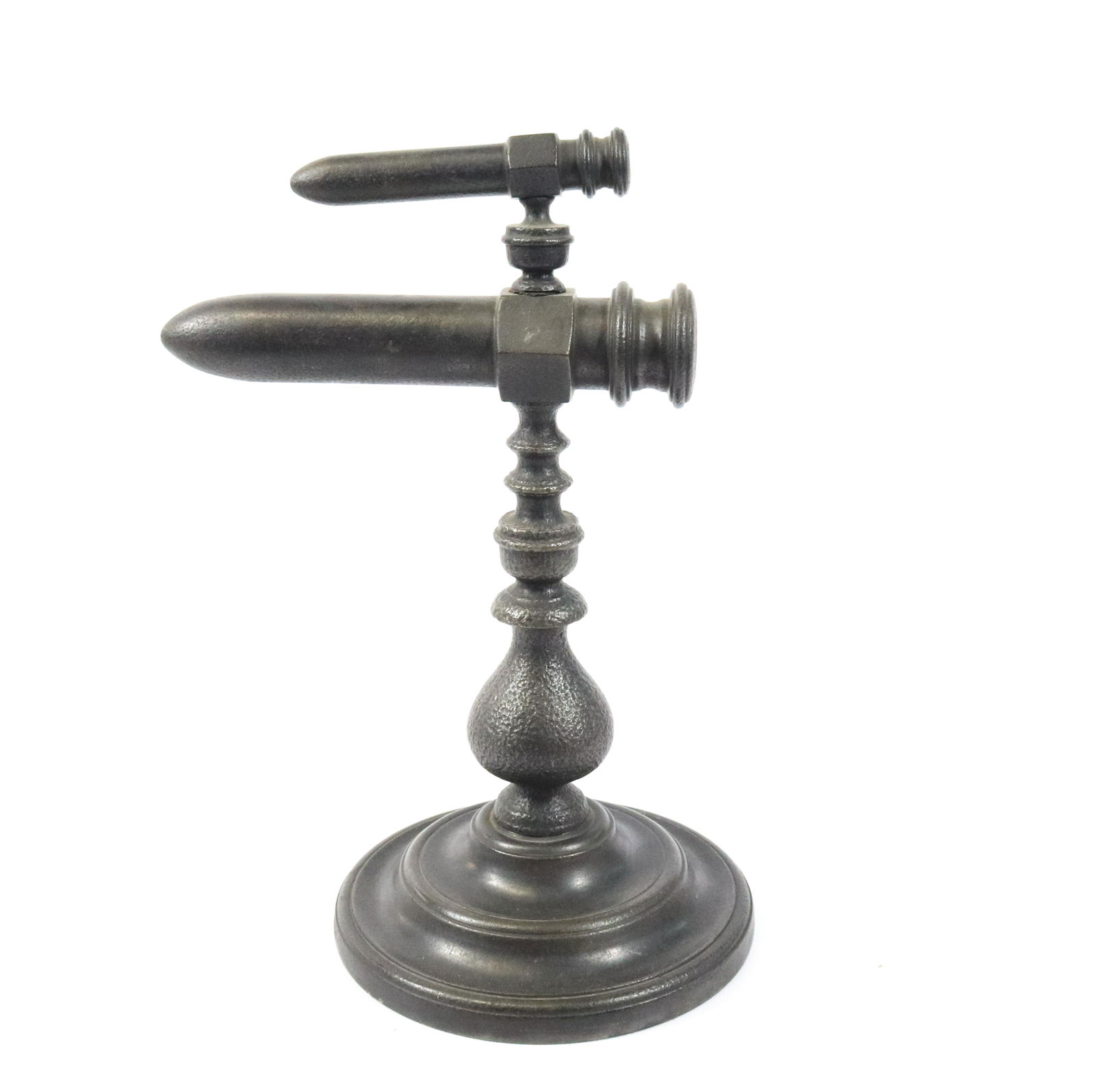 English Double Barrel Goffering Iron (1 of 4)