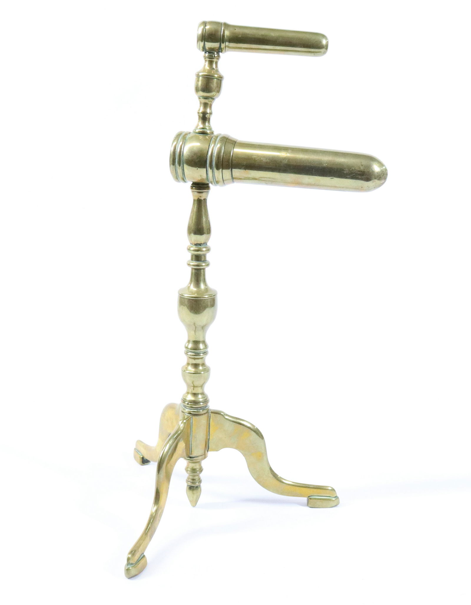 English Double Barrel Goffering Iron (1 of 4)