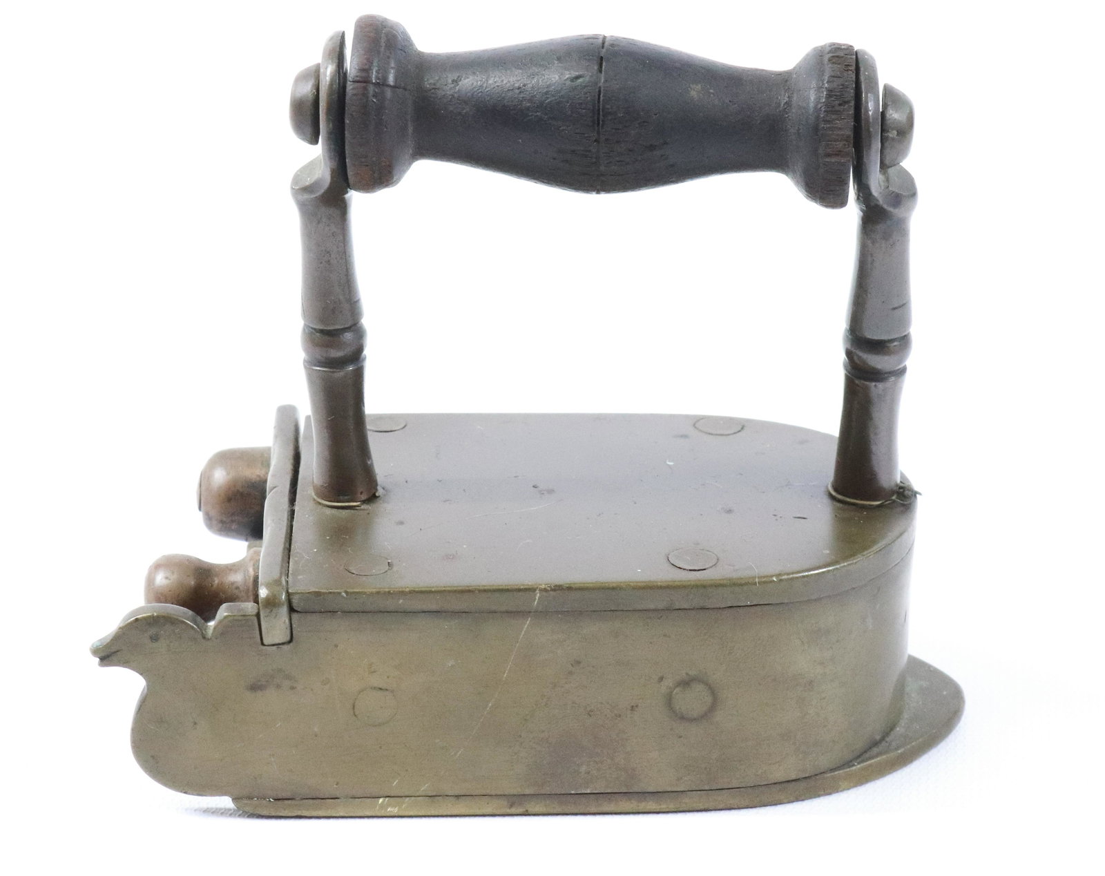 Sm. Size Brass Box Iron (1 of 4)