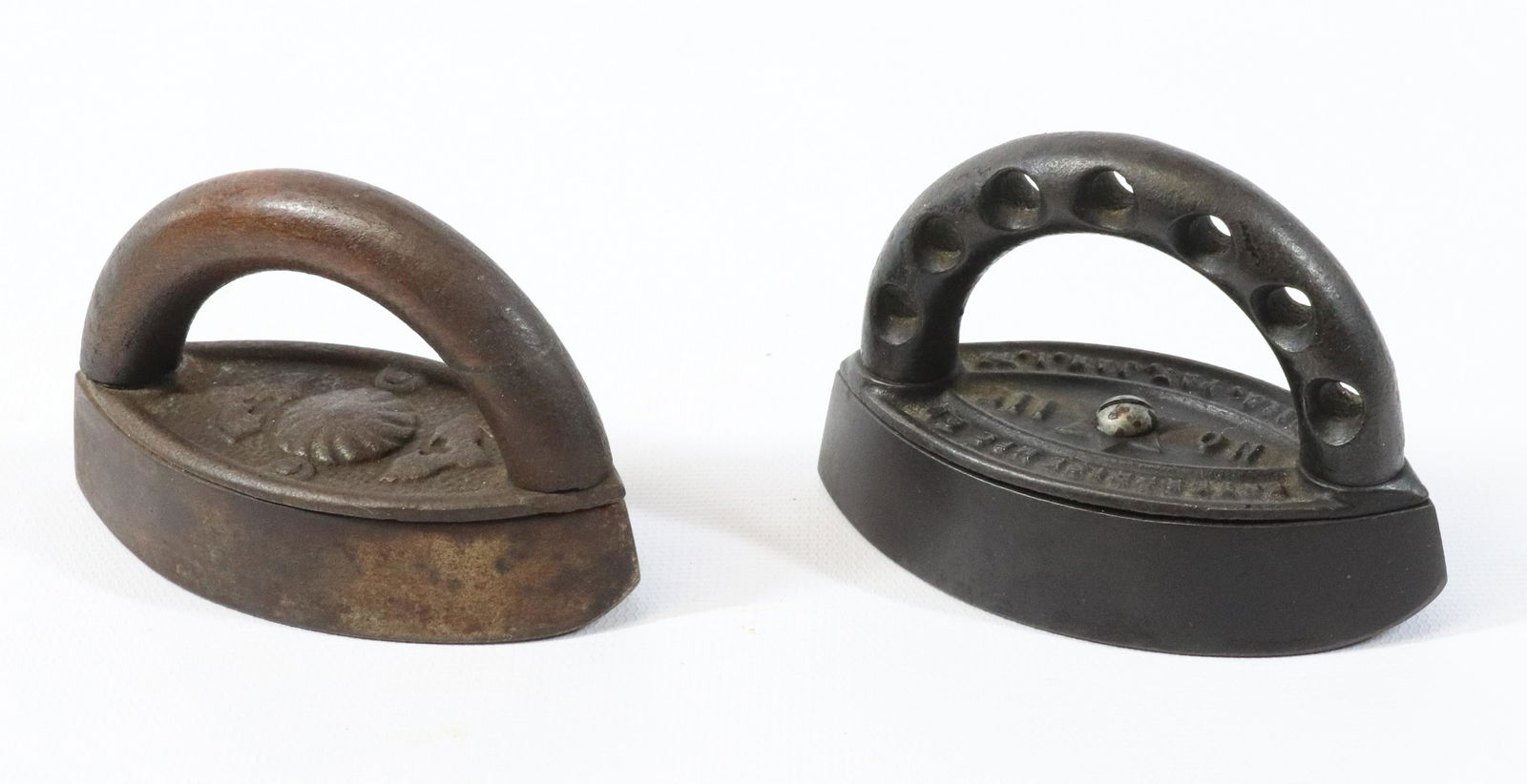 Pr, of Double Pointed Sad Irons (1 of 3)