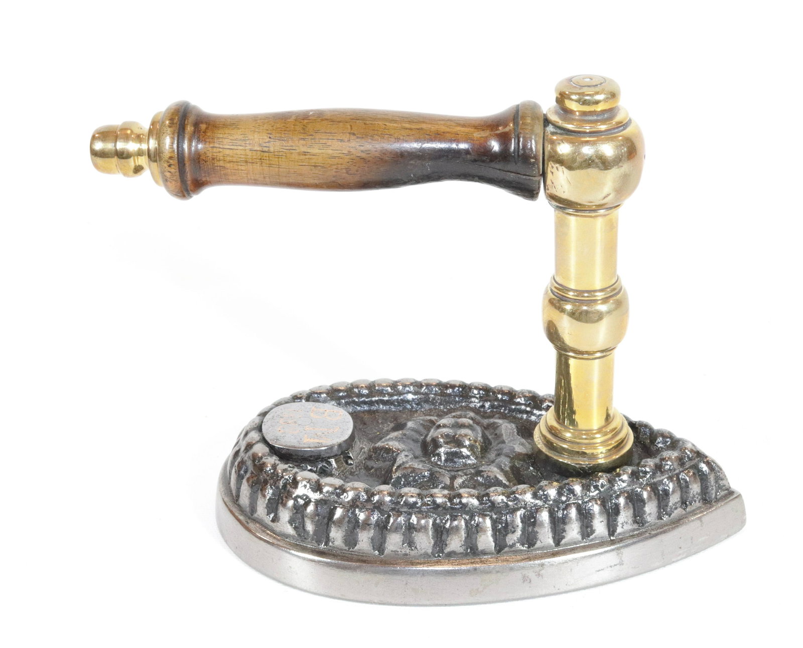 19th Century Belgium Teardrop Flat Iron (1 of 4)