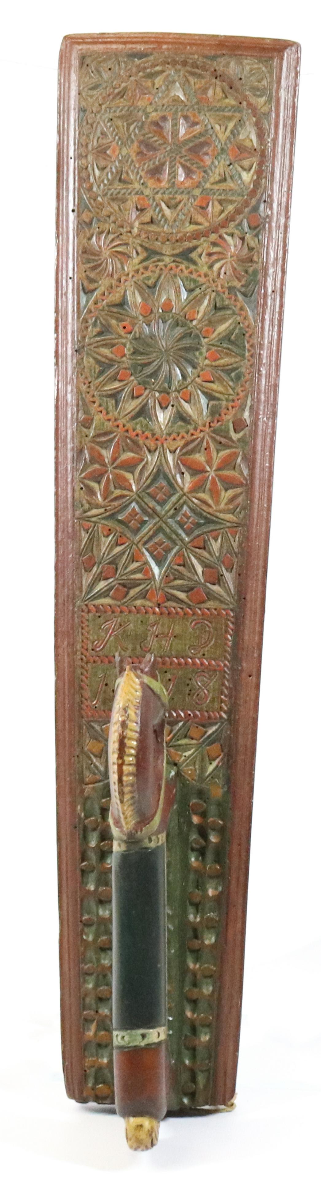 Hand Carved European Mangle Board (1 of 5)