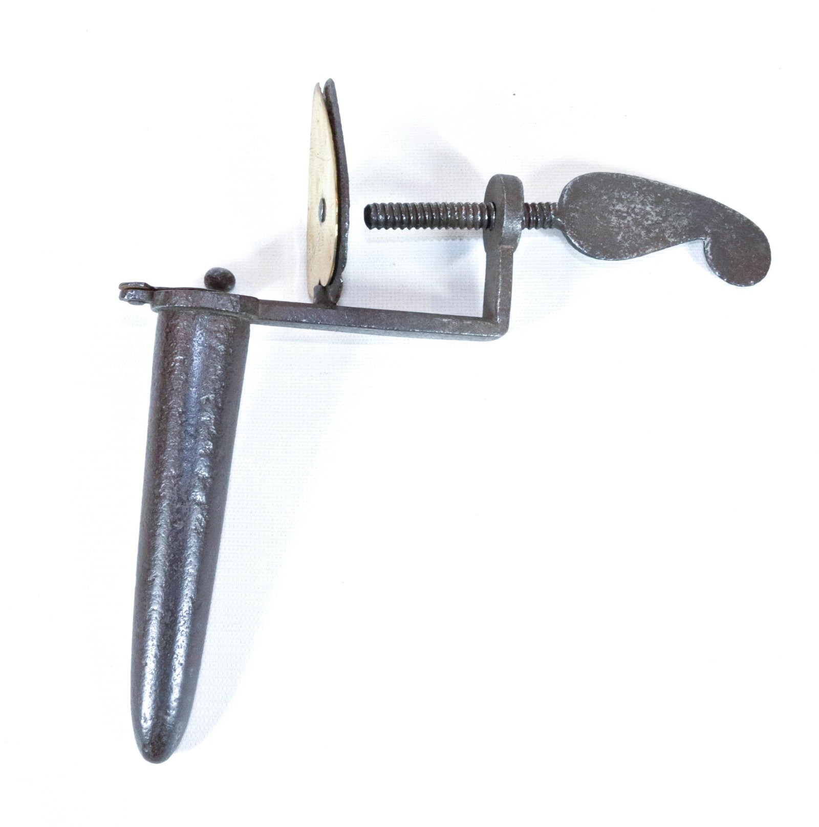 Table Top Clamp-On Goffering Iron, 18th Century (1 of 4)