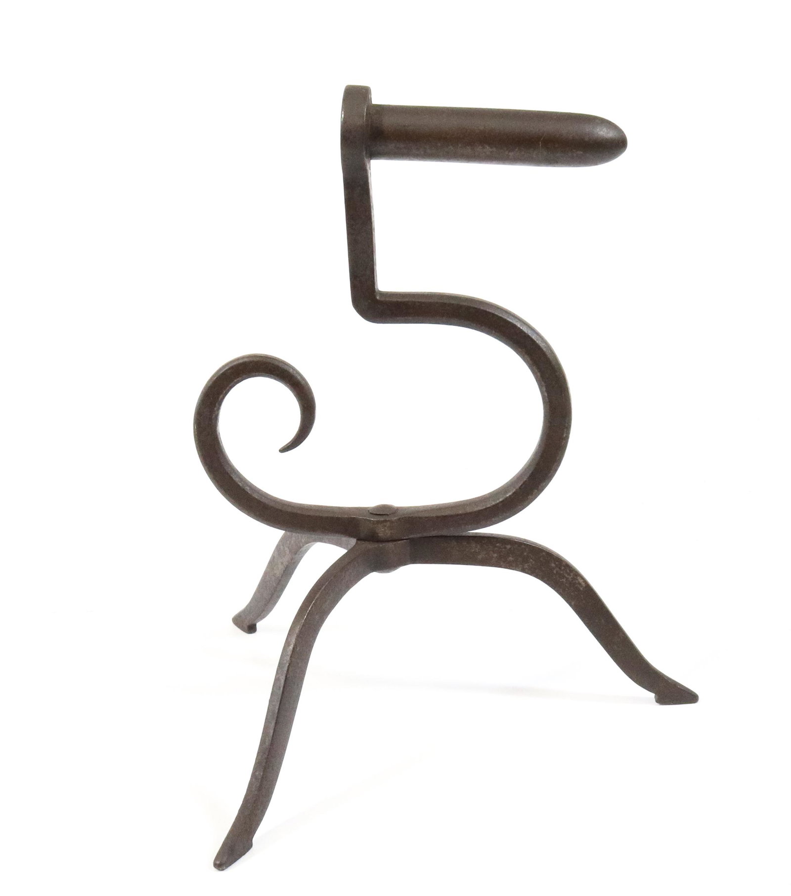 Single Barrel English Goffering Iron (1 of 4)