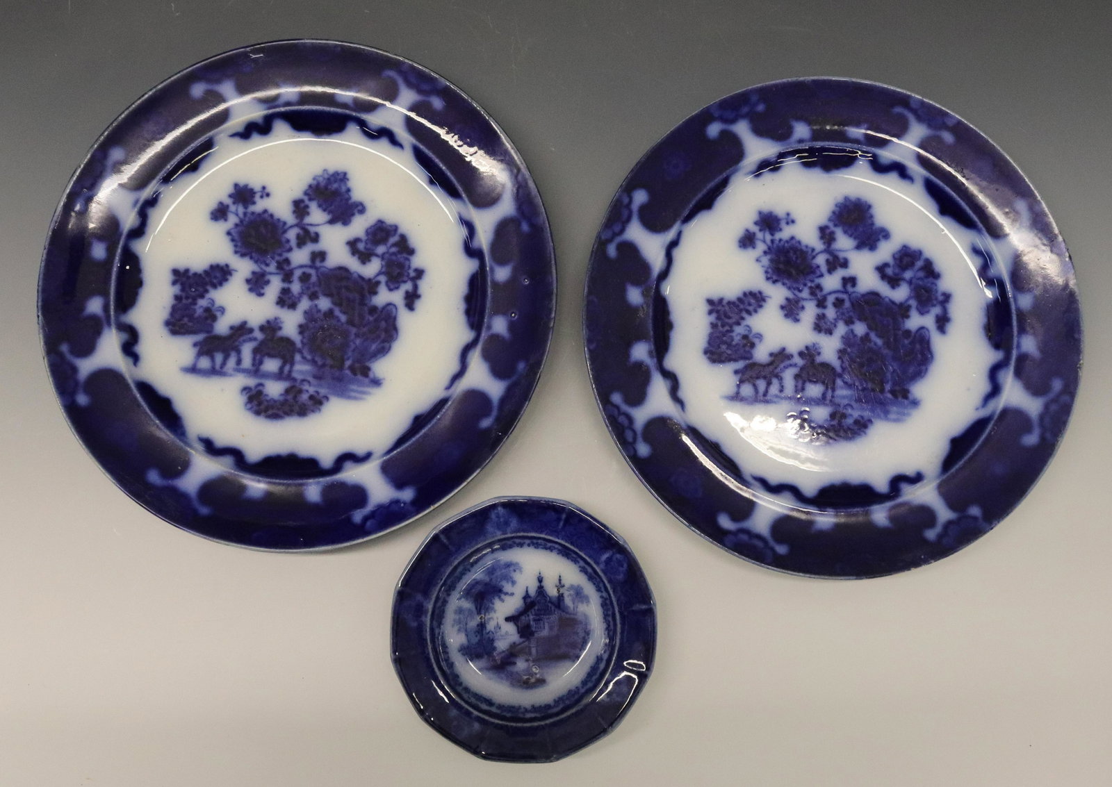 FLOW BLUE PLATES (1 of 2)