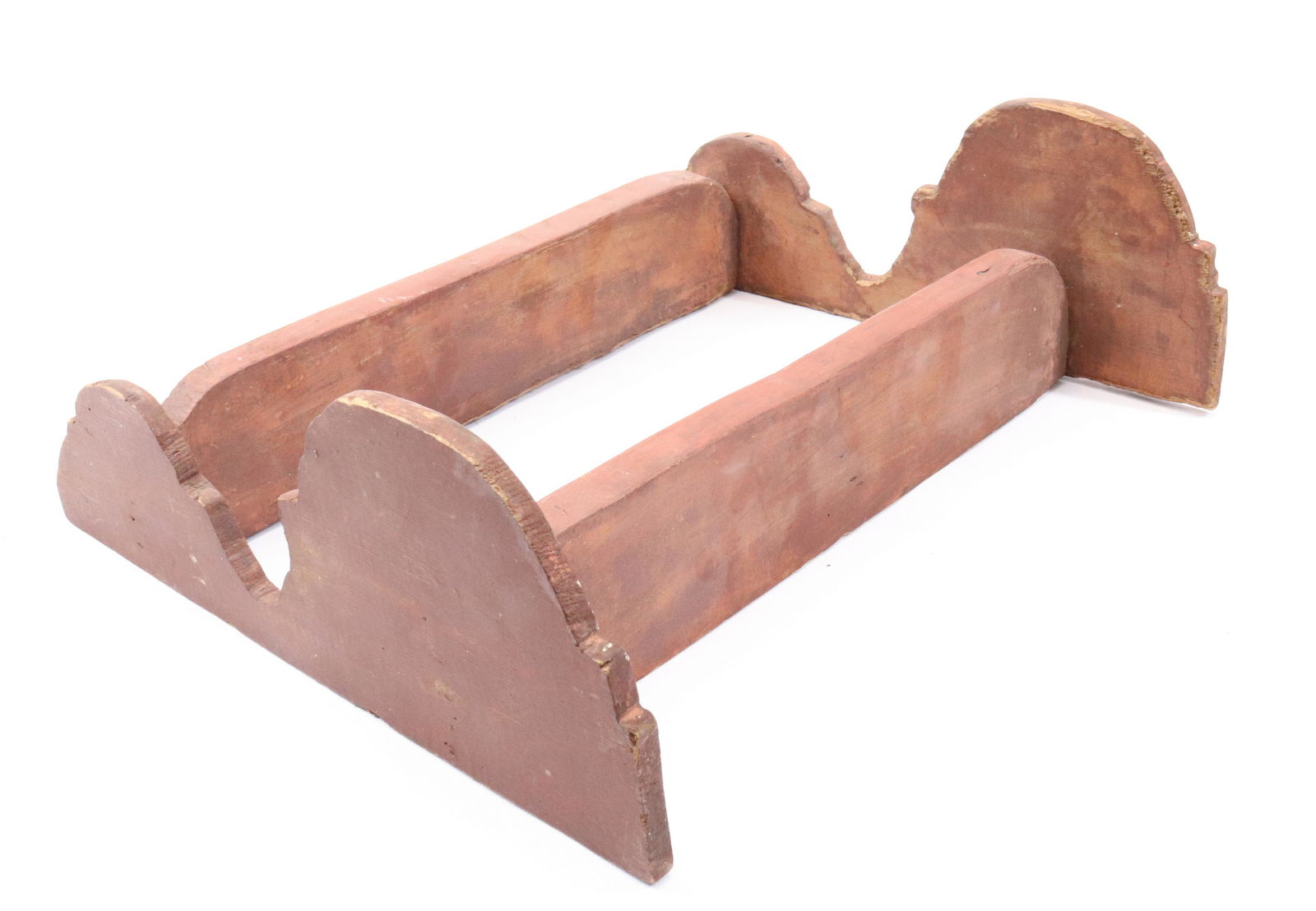 PAINT DECORATED WOODEN SHELF (1 of 3)