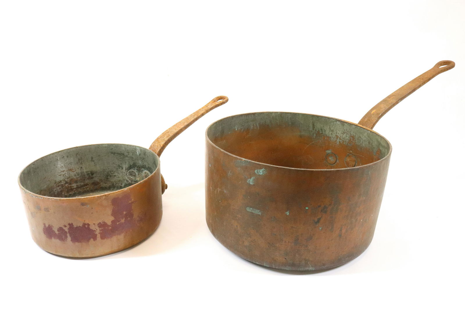 PR. OF LARGE COPPER POTS (1 of 4)