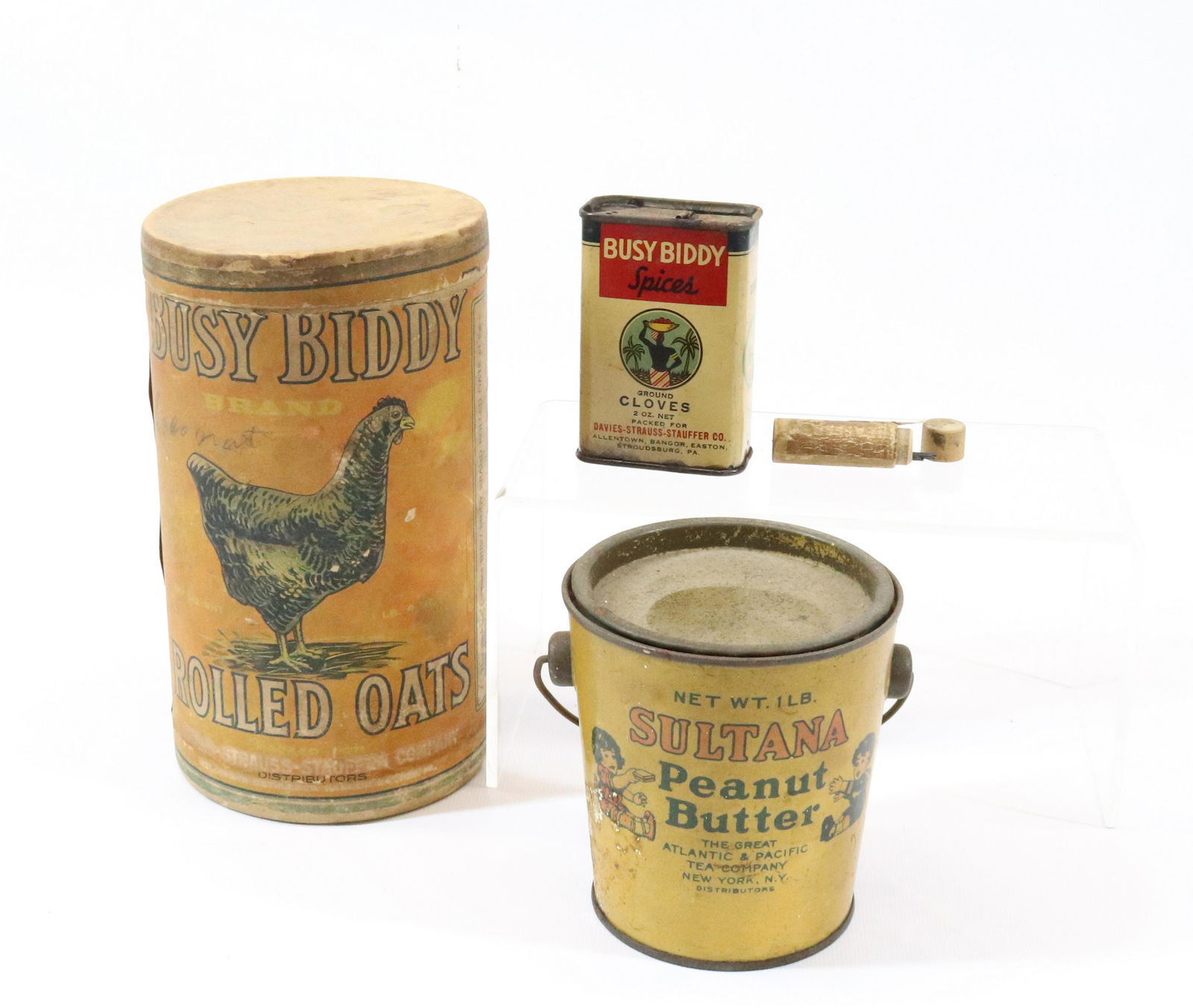 GROUP LOT OF ADVERTISING TINS (1 of 3)