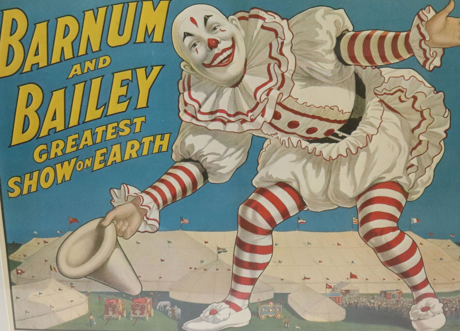 VINTAGE BARNUM AND BAILEY POSTER (1 of 4)