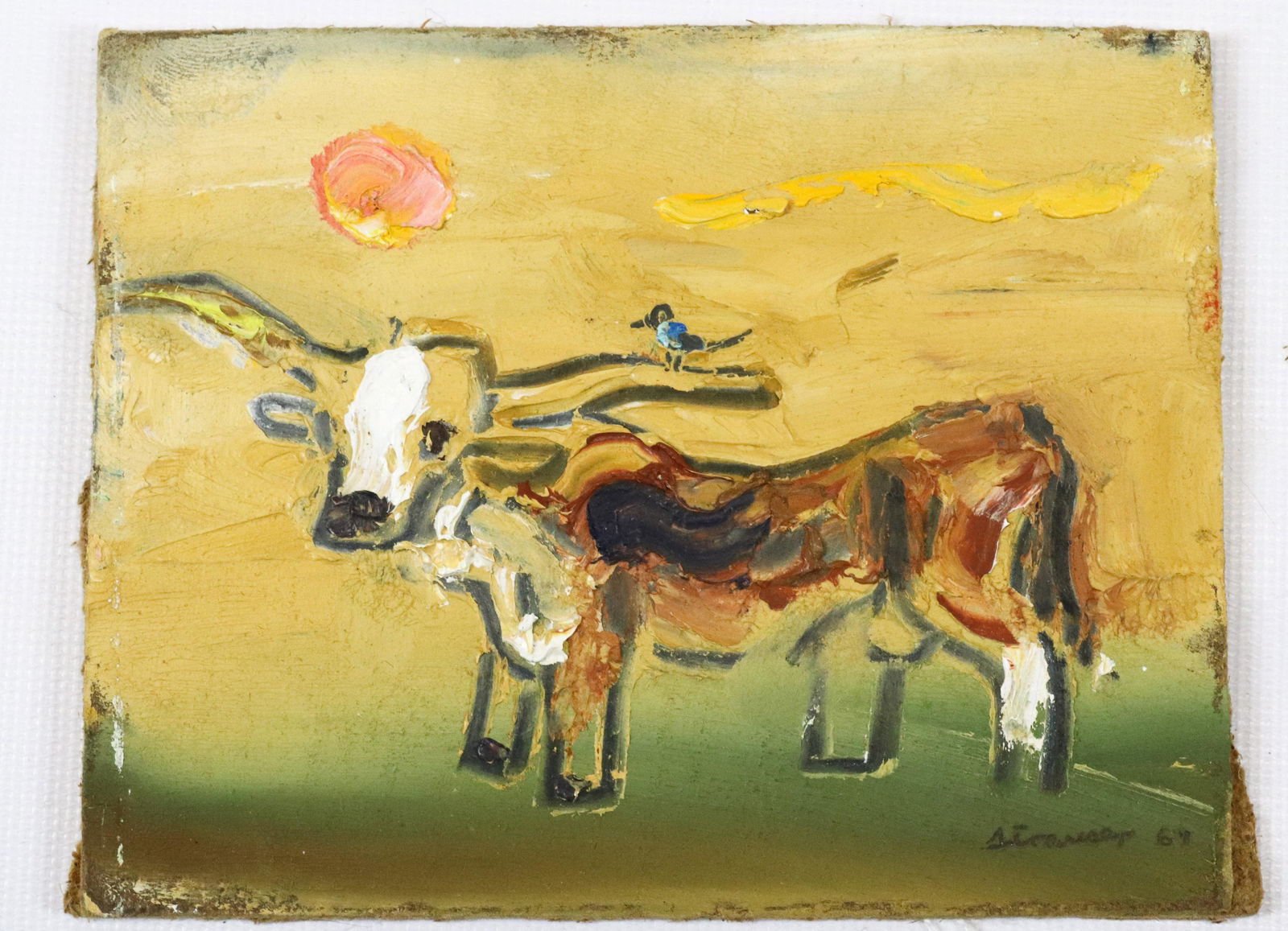 STERLING STRAUSER OIL ON BOARD (1 of 2)