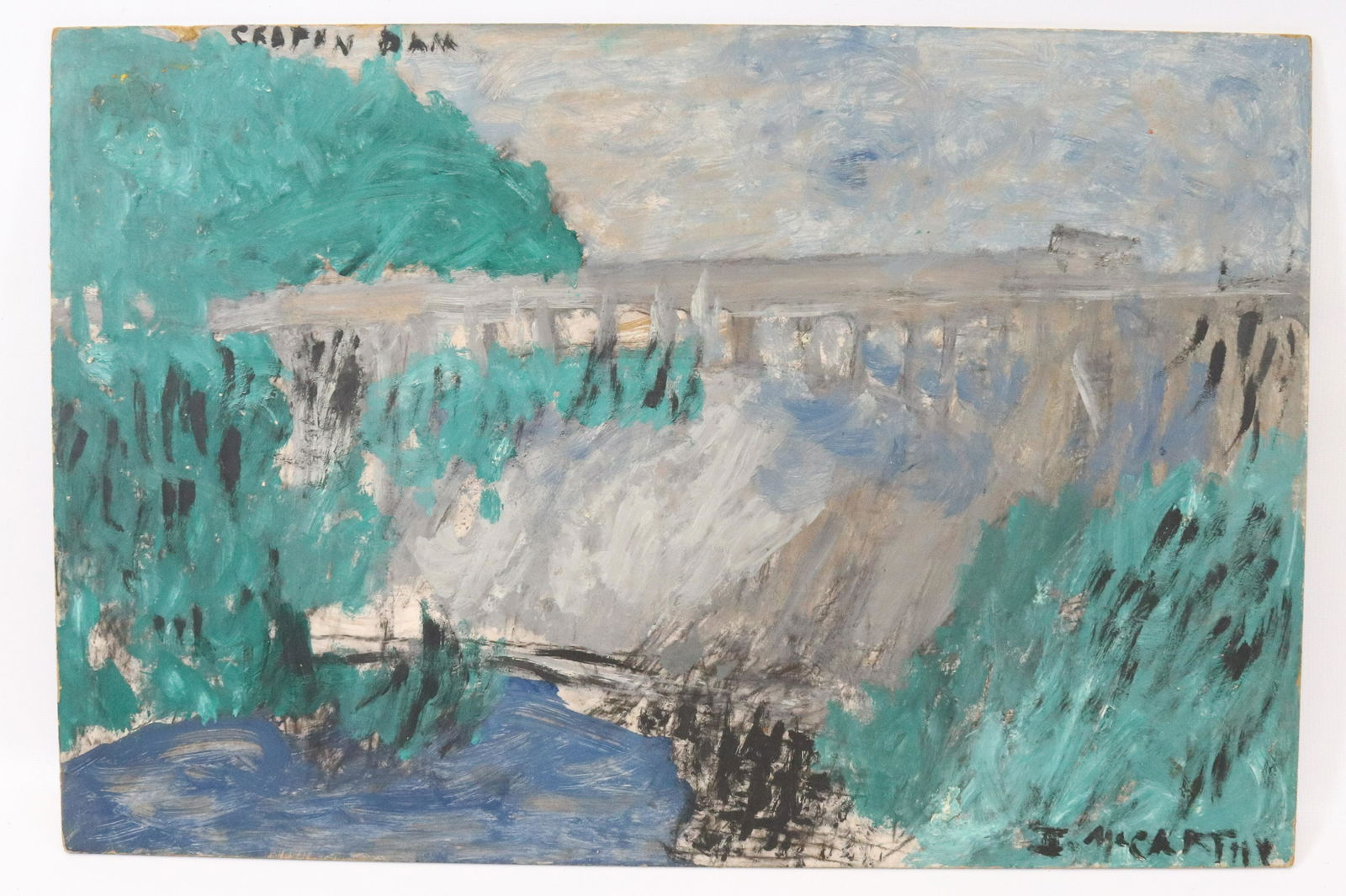 JUSTIN MCCARTHY OIL ON BOARD (1 of 4)