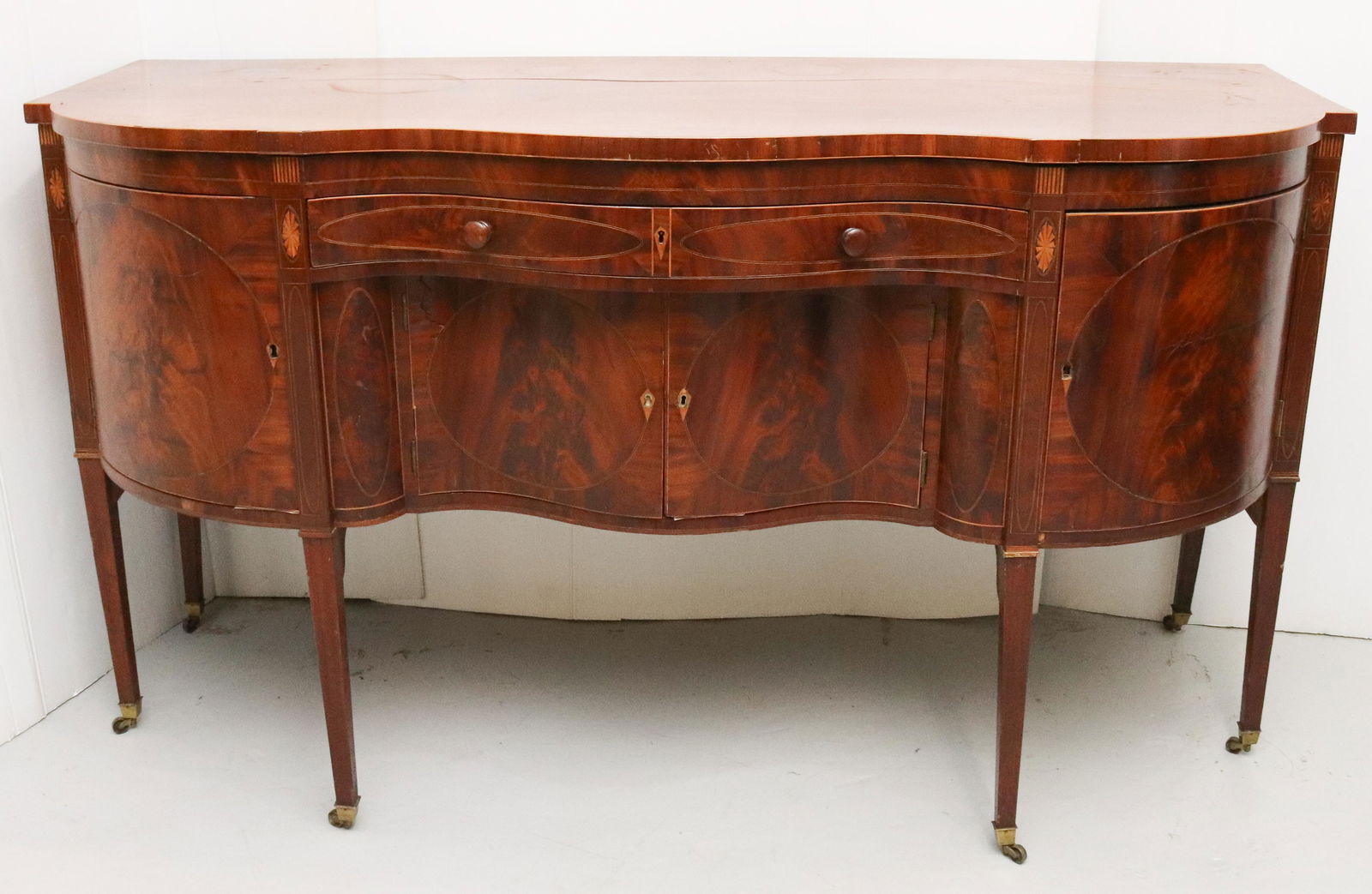 FEDERAL PERIOD, INLAID SIDEBOARD (1 of 6)