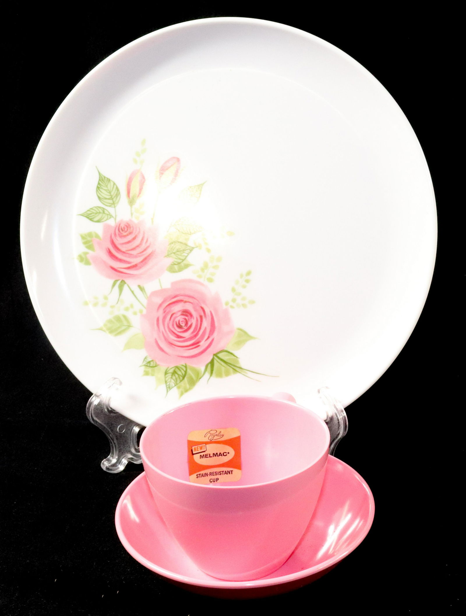 VINTAGE MELMAC DINNER SET IN ORIGINAL BOX (1 of 3)