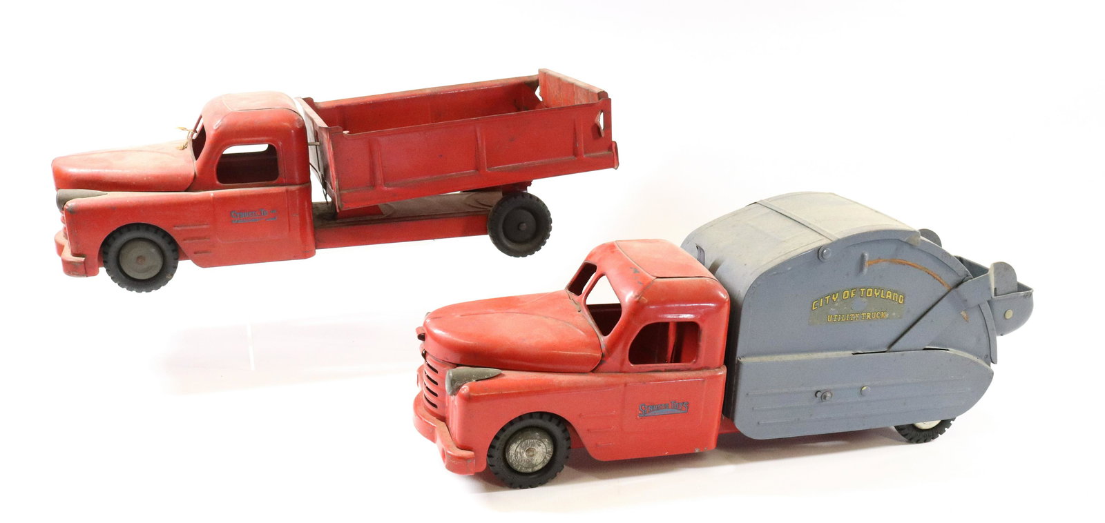 (2) VINTAGE STRUCTO TOY TRUCKS (1 of 3)