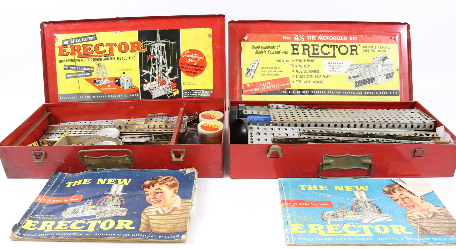 PR. OF VINTAGE ERECTOR SETS (1 of 3)