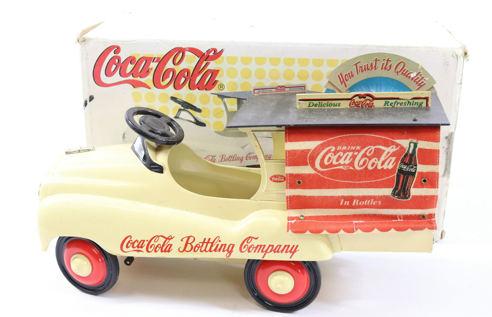 COCA COLA DELIVERY TRUCK IN ORIGINAL BOX (1 of 7)
