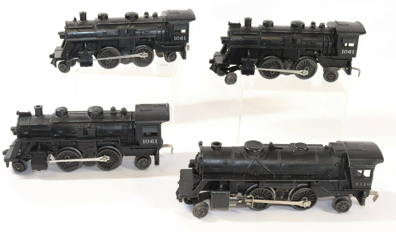 (4) LIONEL LOCOMOTIVE ENGINES: #1110 AND (3) #1061
