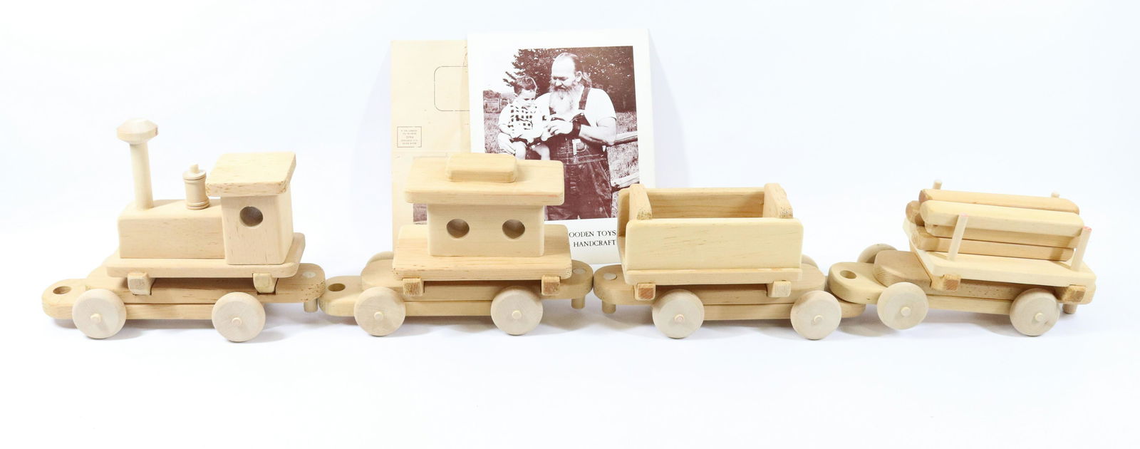 GROUP LOT OF BILL MULLER WOODEN TOYS (1 of 3)
