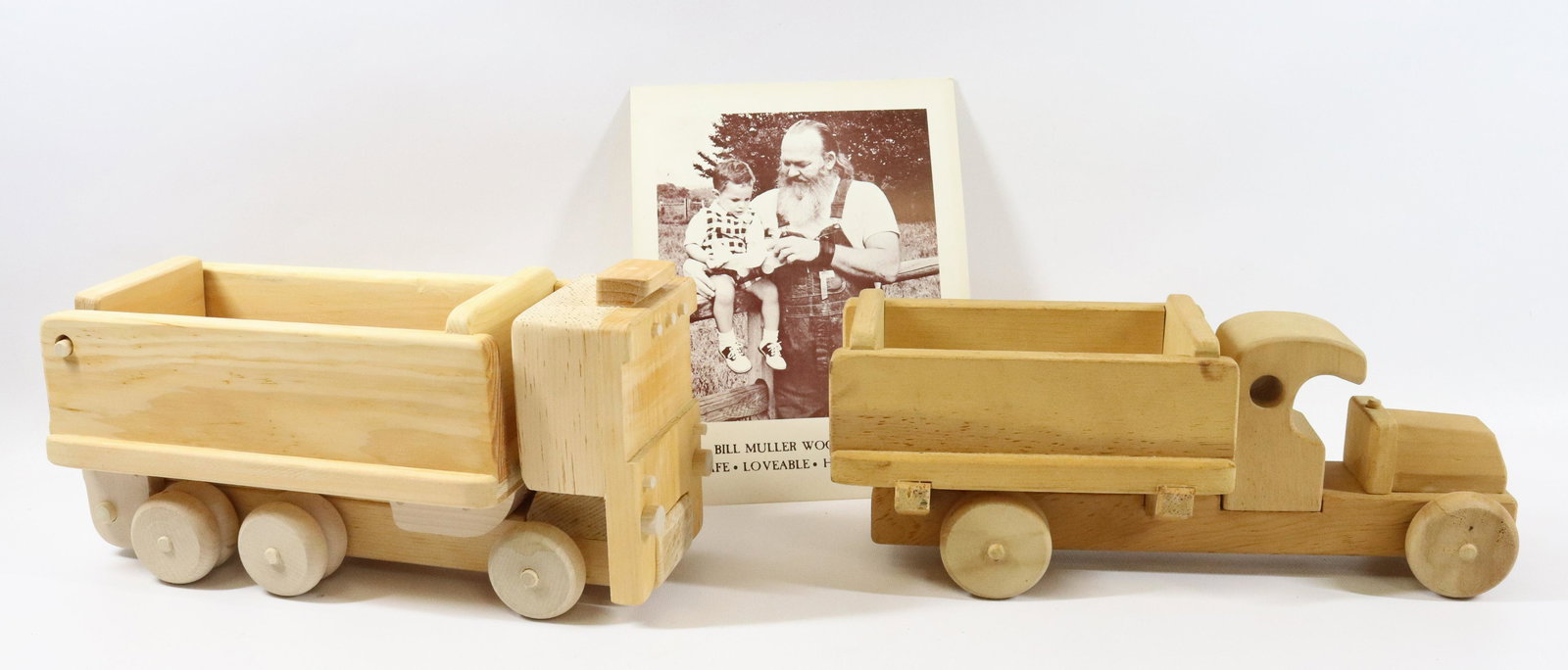 PAIR OF BILL MULLER WOODEN TOYS (1 of 2)