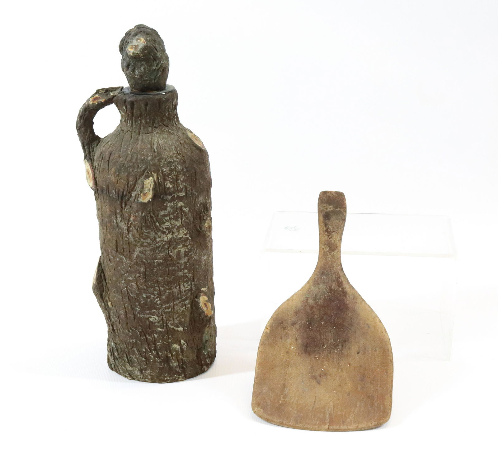 FAUX BOIS BOTTLE AND BUTTER PADDLE (1 of 3)