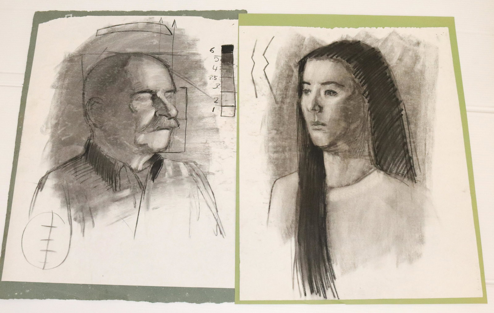 LOT OF ORIGINAL VINTAGE ARTWORK (1 of 6)