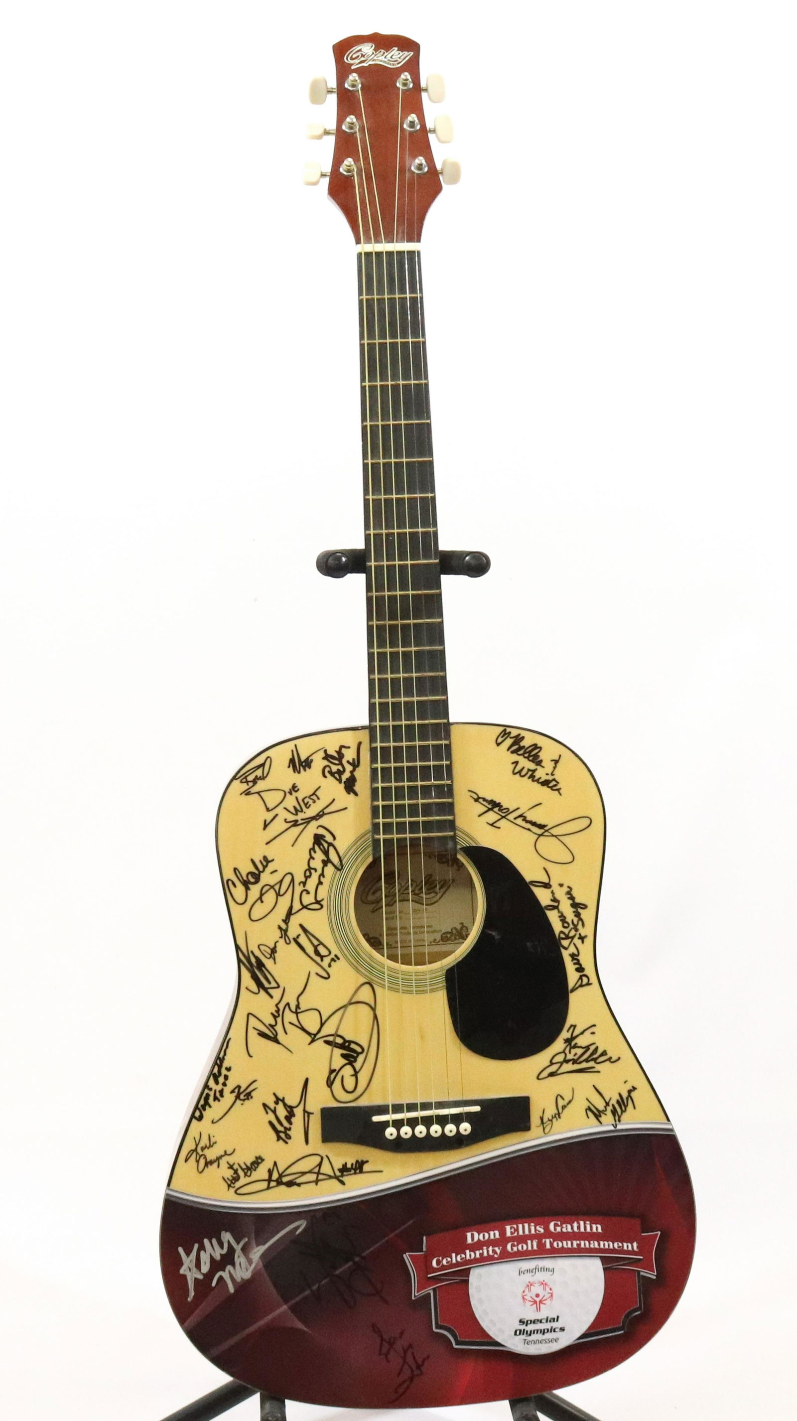 COPLEY ACOUSTIC GUITAR SIGNED (0465) on Jun 17, 2022 Hartzell's
