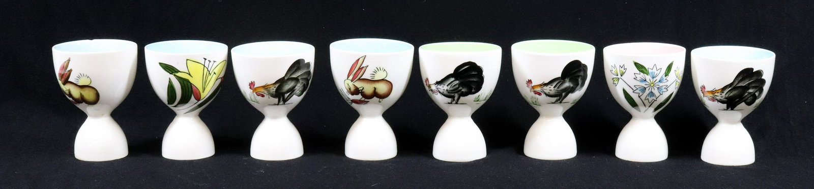(8) VINTAGE EGG CUPS (1 of 6)