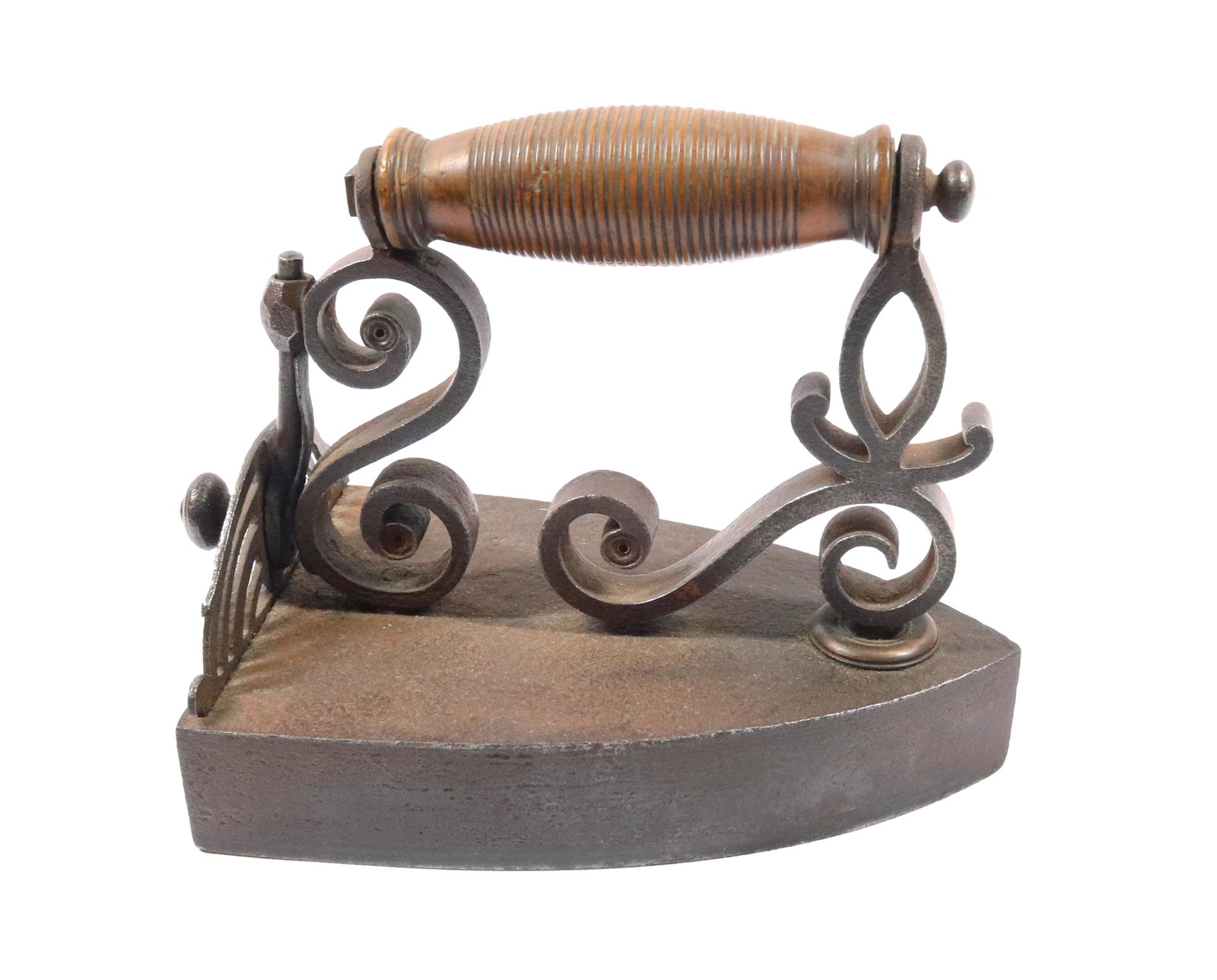 EARLY FRENCH BOX IRON (1 of 5)