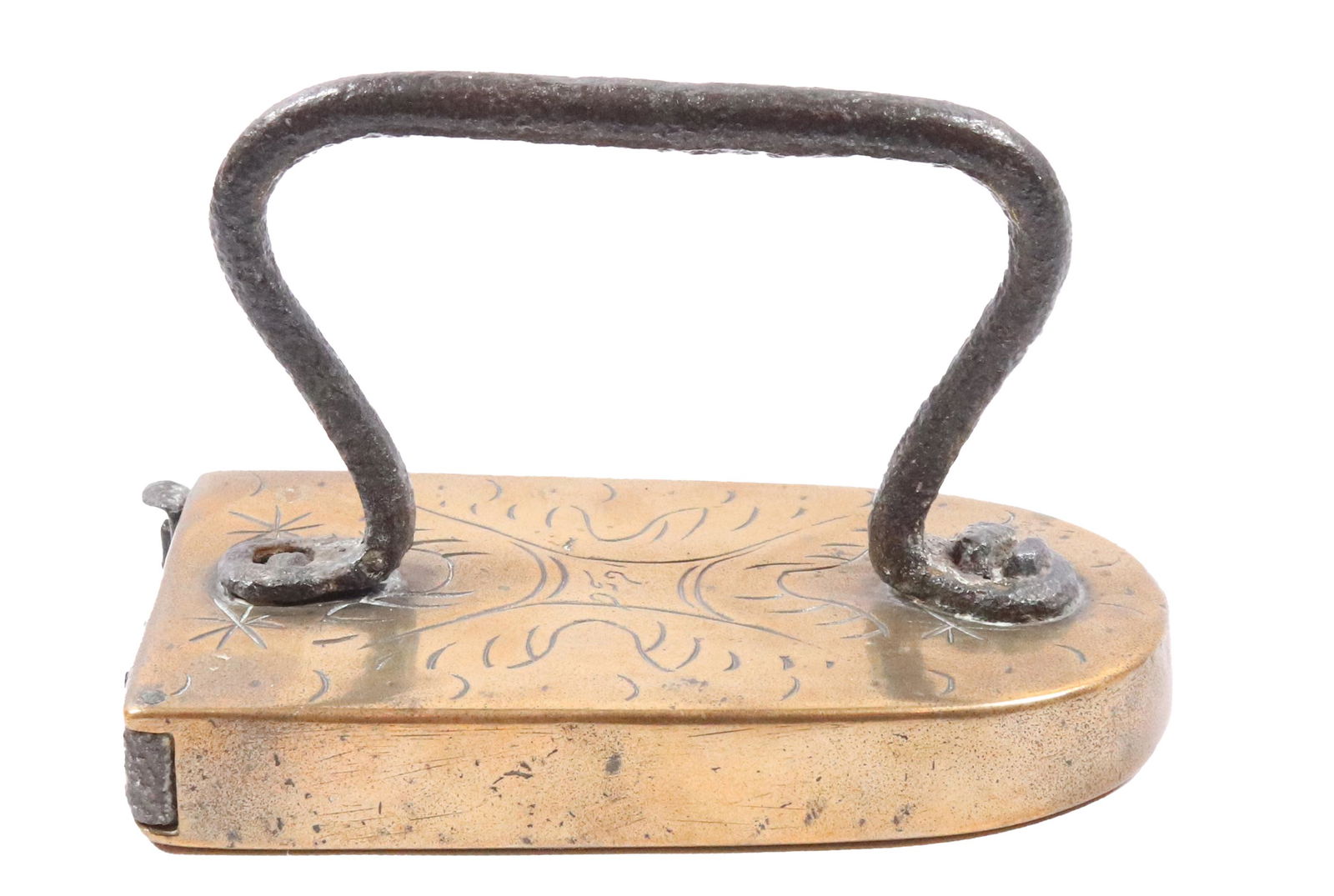17TH C. DANISH BOX IRON (1 of 6)