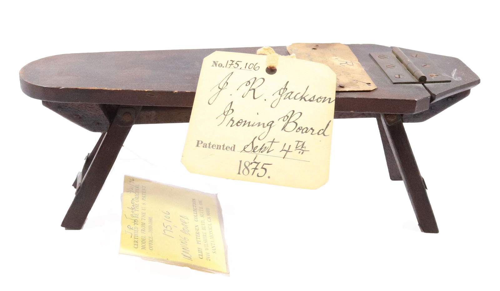 PATENT MODEL IRONING BOARD (1 of 4)