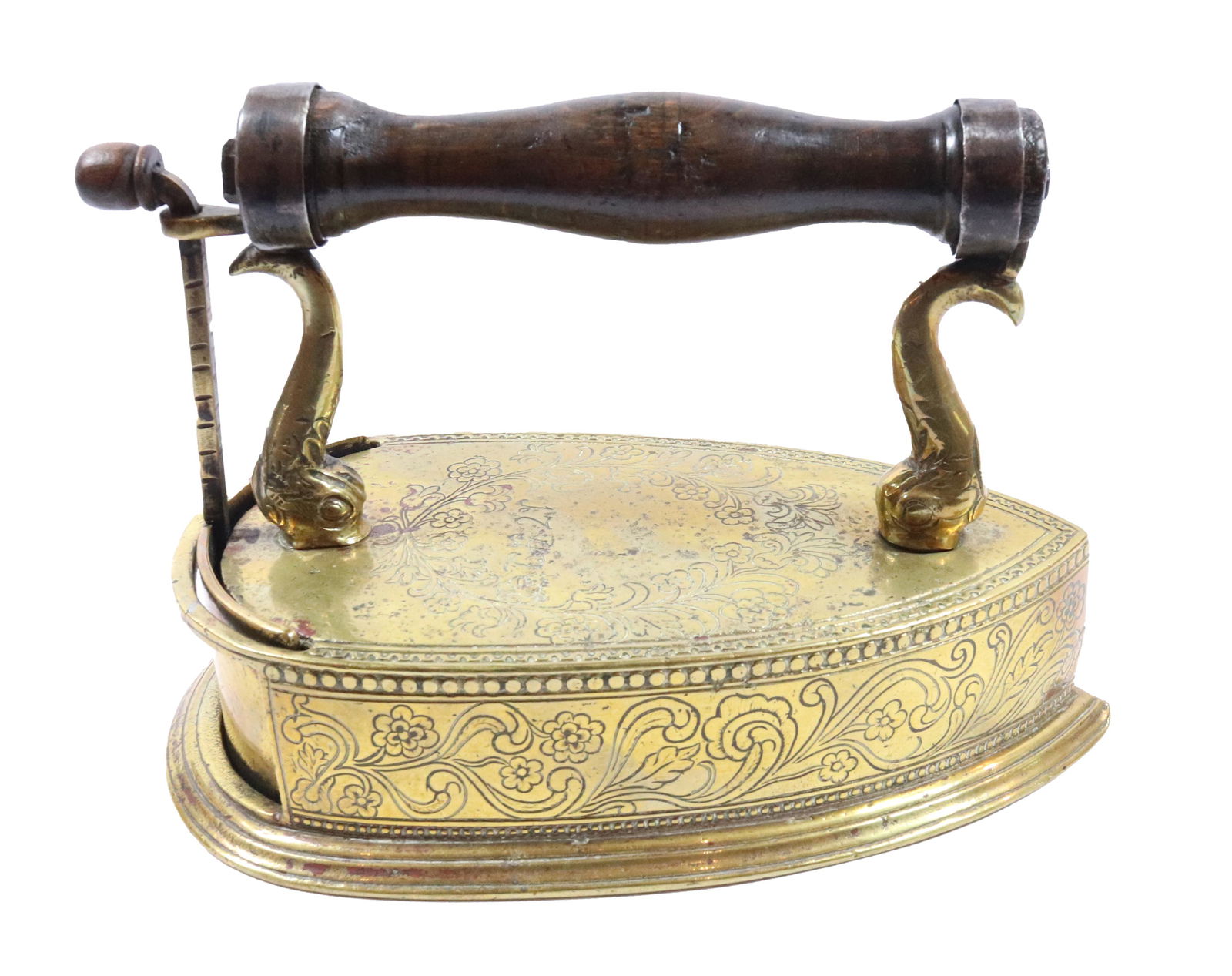 18TH C. DANISH BOX IRON (1 of 5)