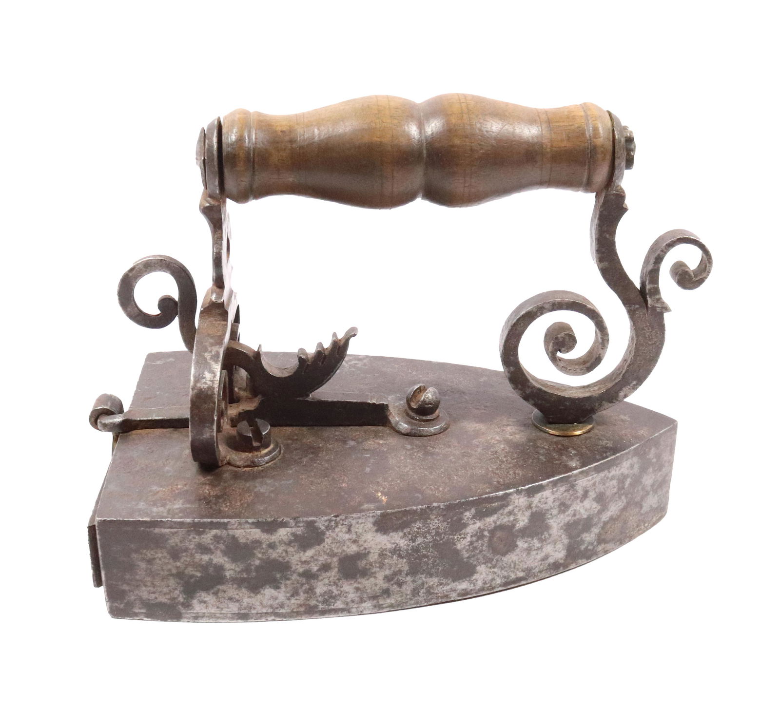 EARLY 19TH C. FRENCH BOX IRON (1 of 4)