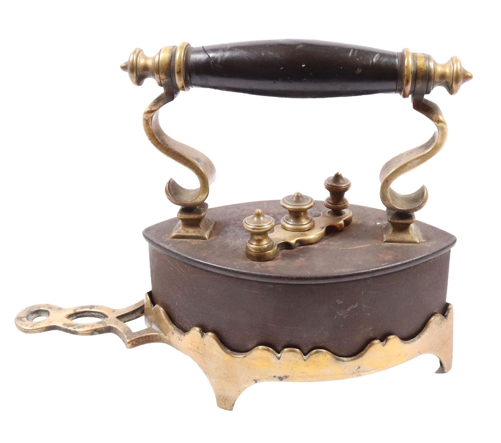 RARE SCOTTISH BOX IRON (1 of 4)