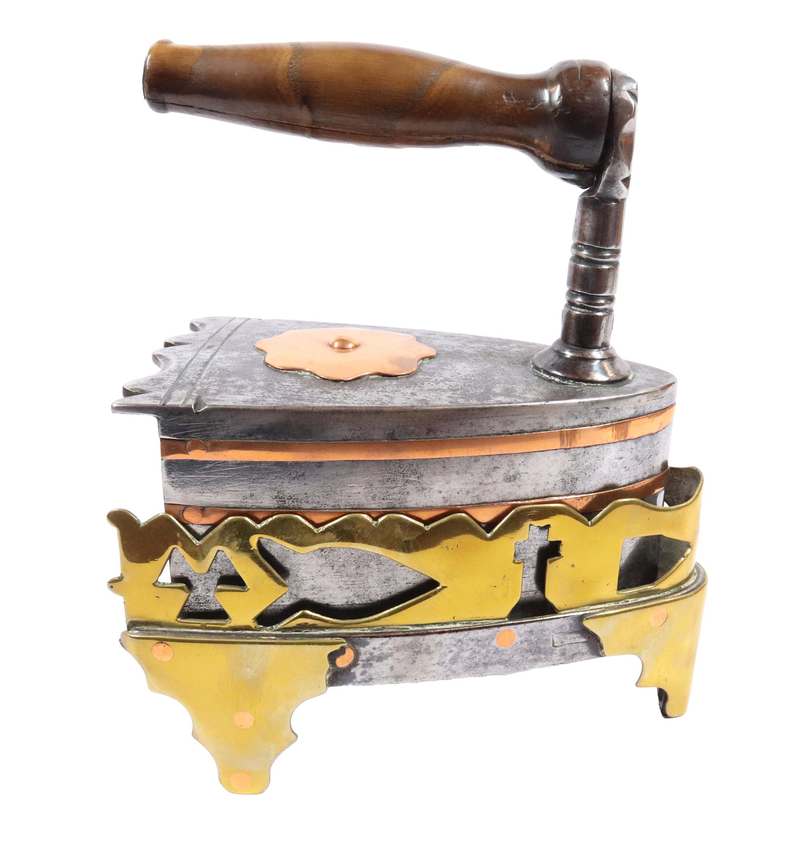 SQUARE BACK EUROPEAN BOX IRON (1 of 3)