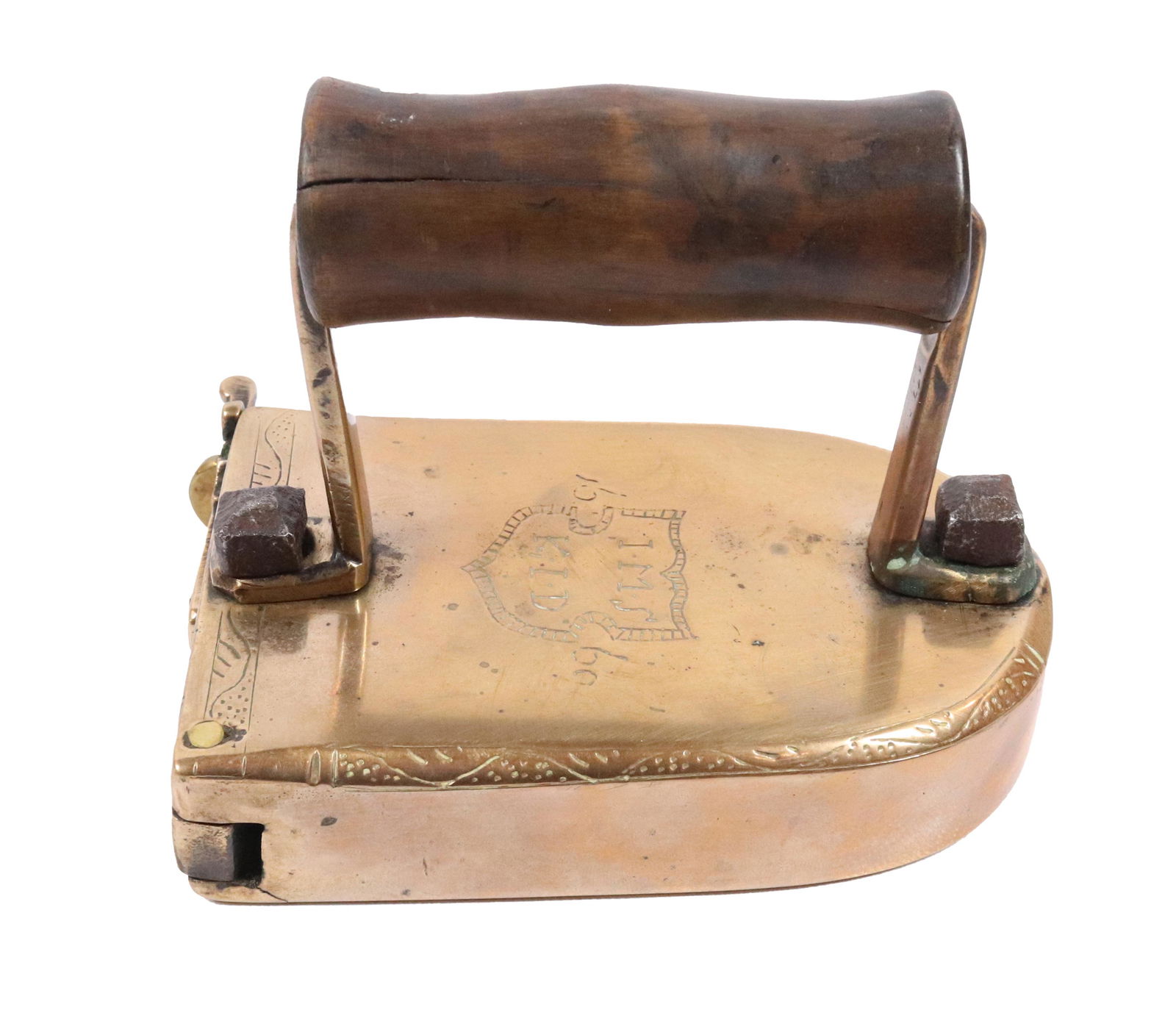 17TH C. EUROPEAN BOX IRON (1 of 3)