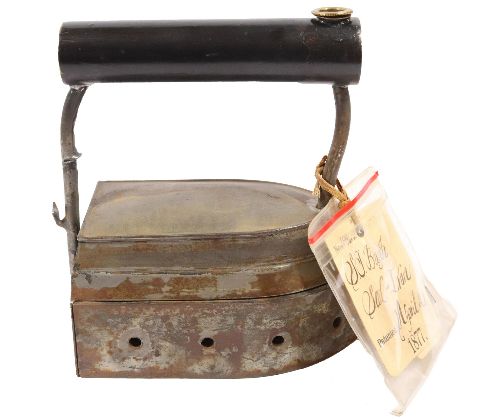 SAMANTHA J. BUGH PATENT MODEL GAS IRON (1 of 5)