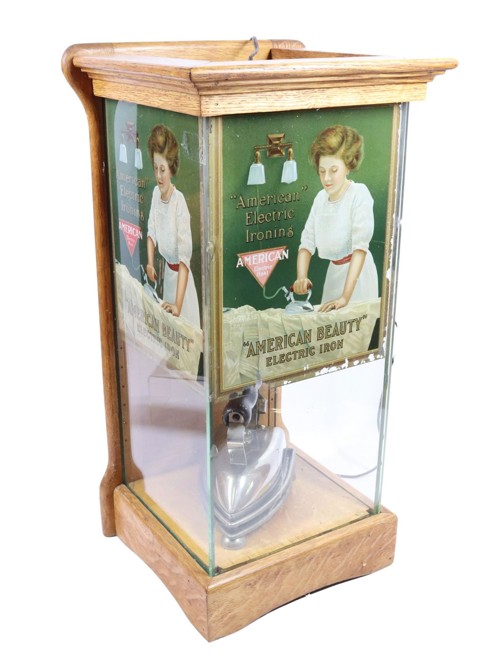 AMERICAN BEAUTY IRON DISPLAY CASE (1 of 6)