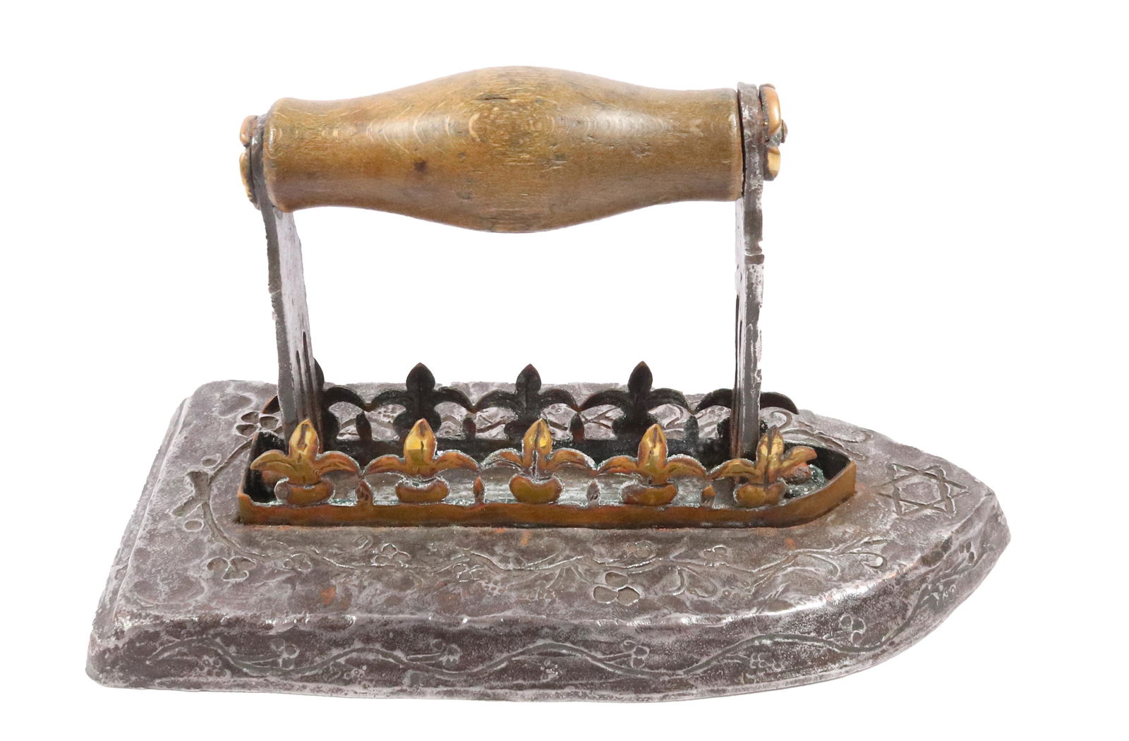 EARLY FRENCH SAD IRON (1 of 4)