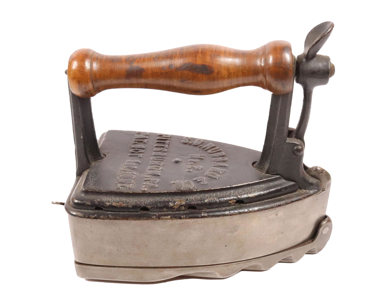 BOX IRON WITH FLUTER PLATE (1 of 5)